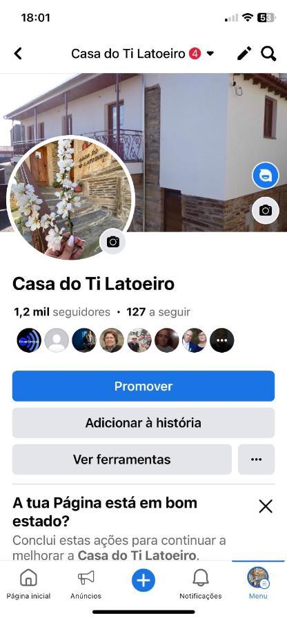 Casa Do Ti Latoeiro Pensionat Torre De Moncorvo Eksteriør billede